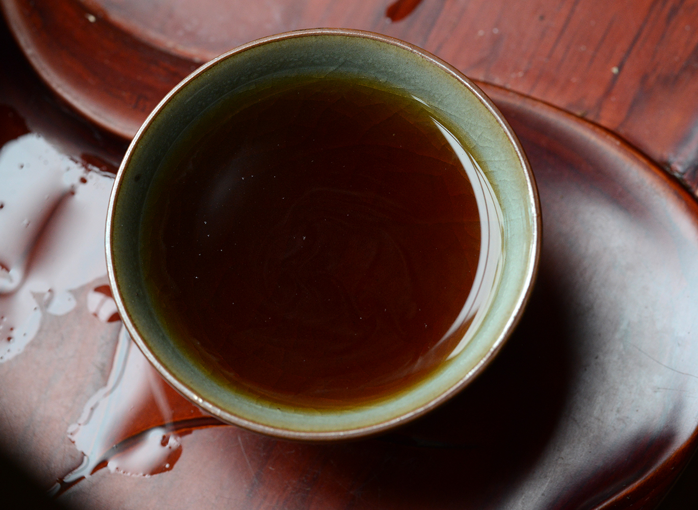 2010 Liu Bao Hat erőd hei cha sötét fekete tea